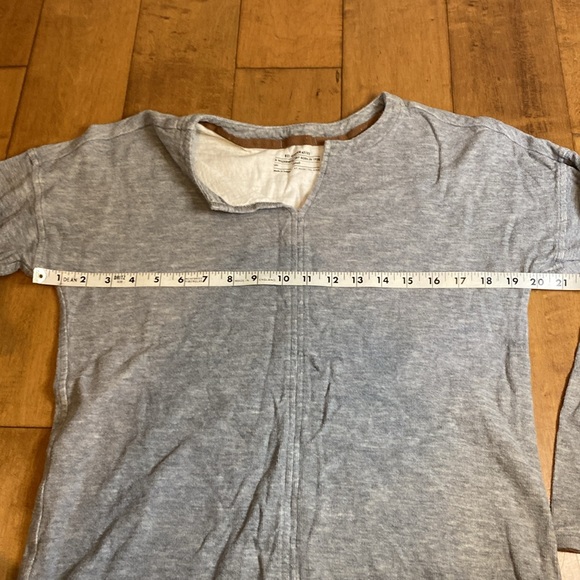 REI Crew Pullover Lined Sweatshirt Heather Grey | XS - Picture 6 of 7